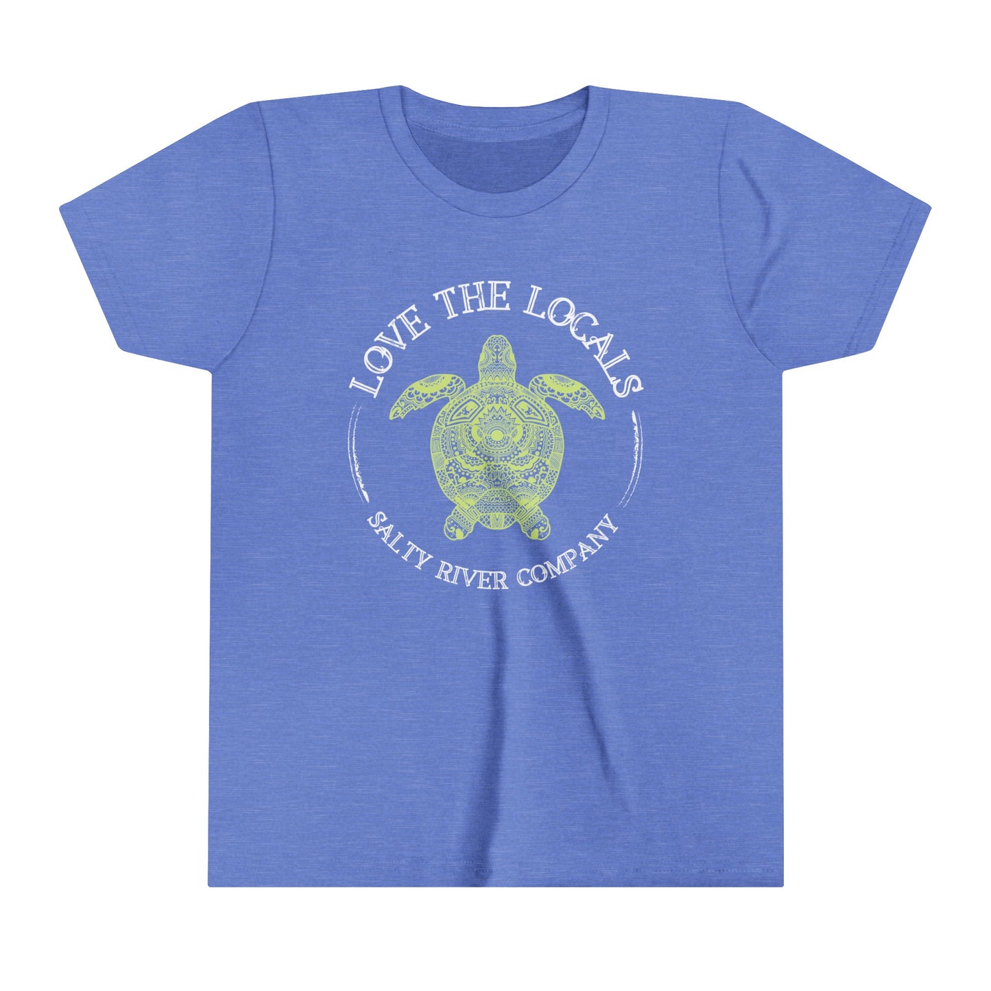 Kids Love The Locals Sea Turtle T-Shirt - Front Design