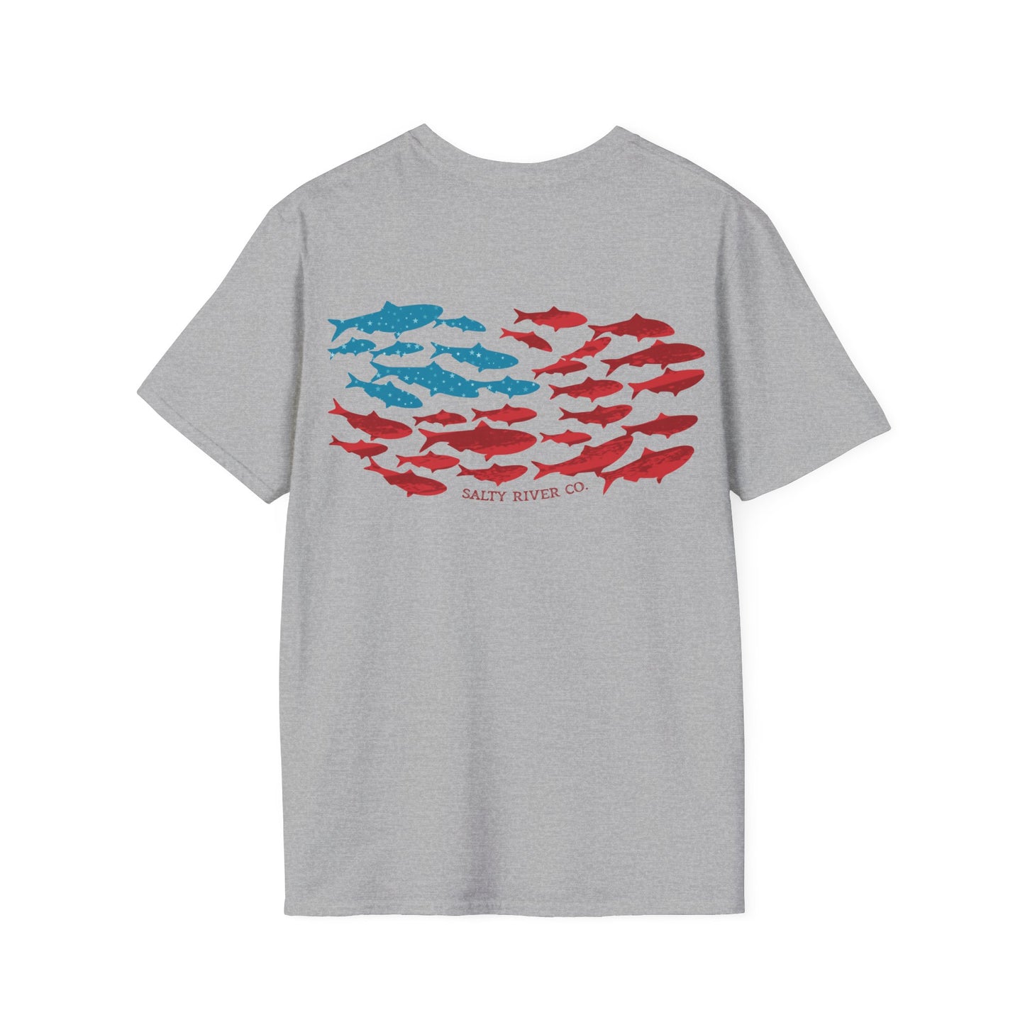 American Flag Fish T-Shirt