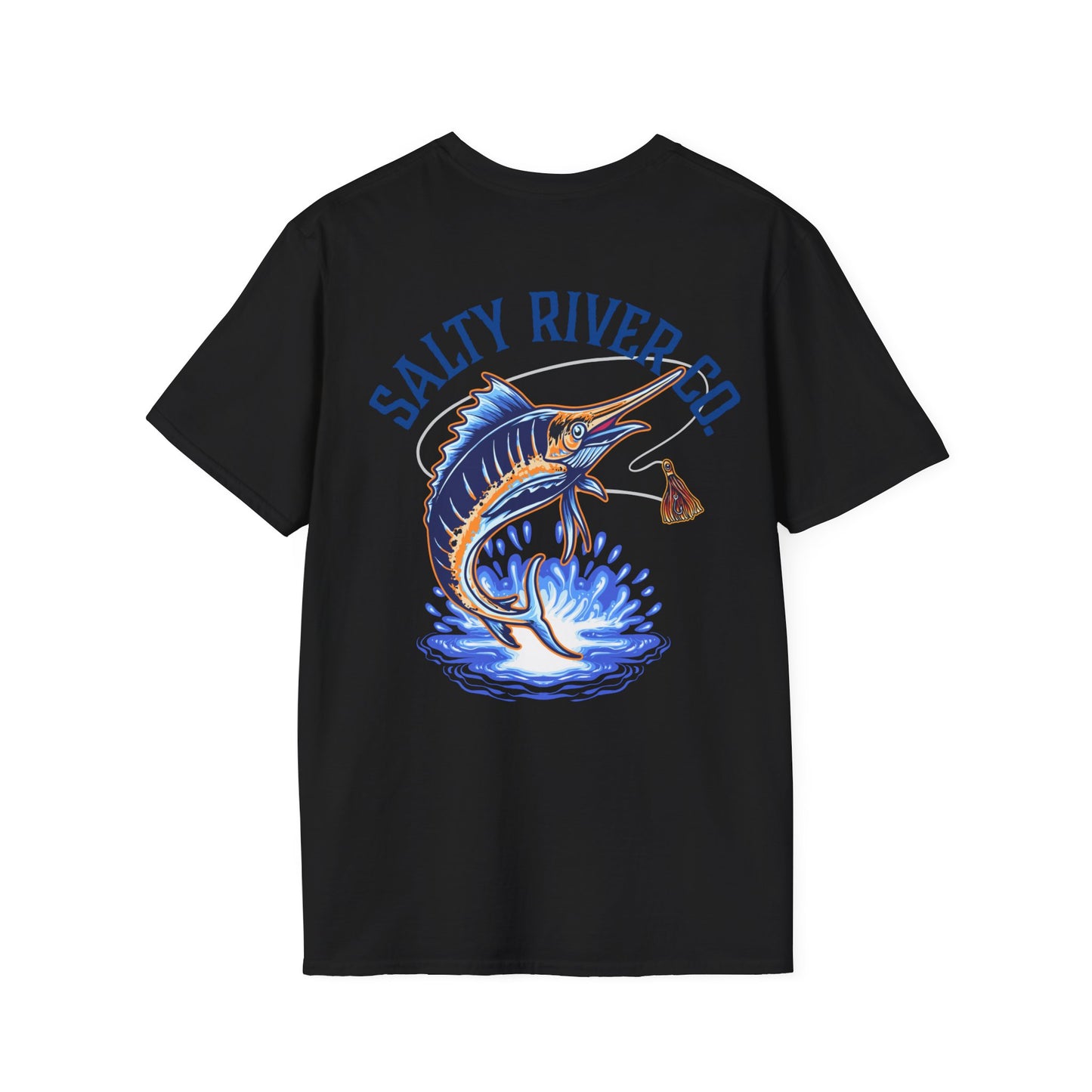 Salty River Marlin Fishing T-Shirt