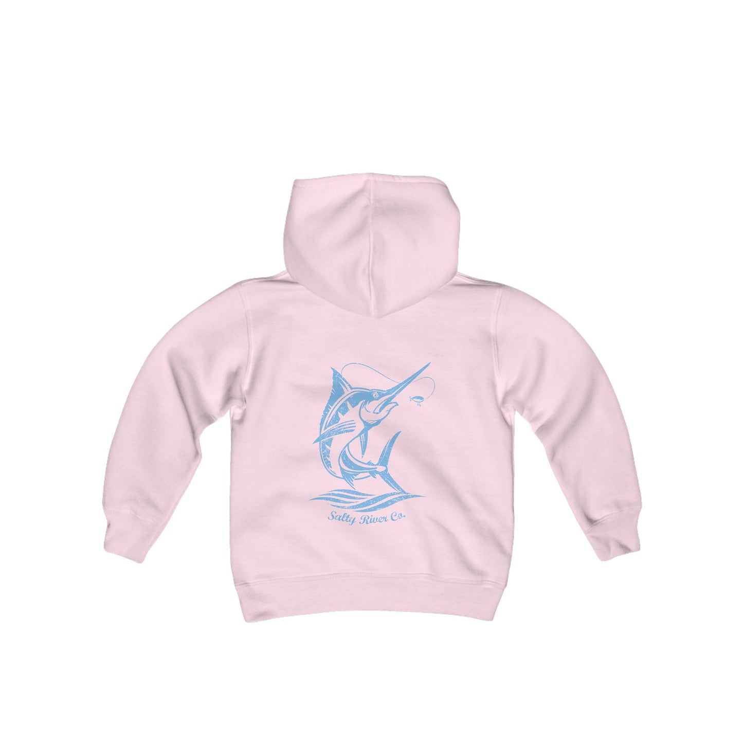 Kids Marlin Fish On Hoodie