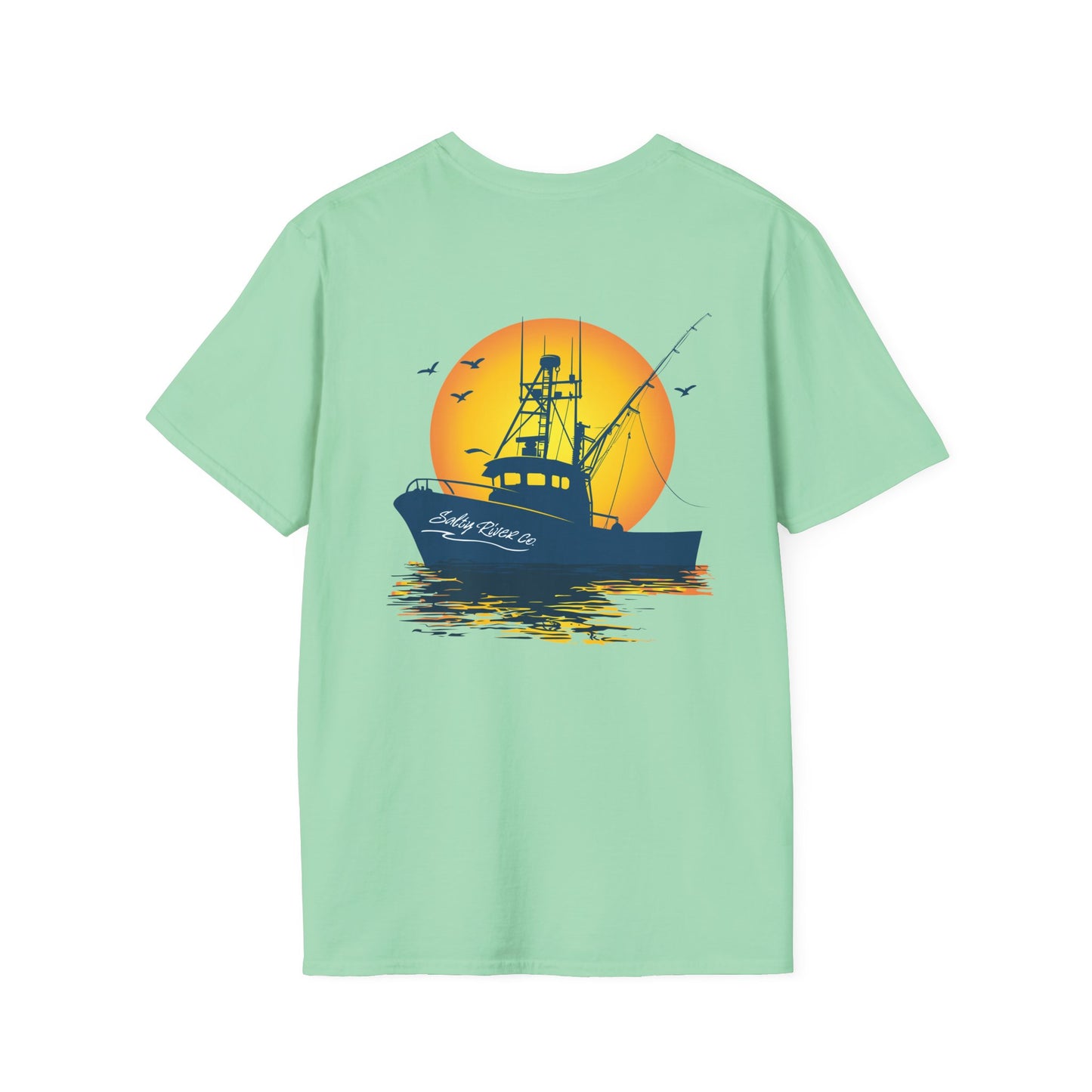 Boating Sunrise T-Shirt