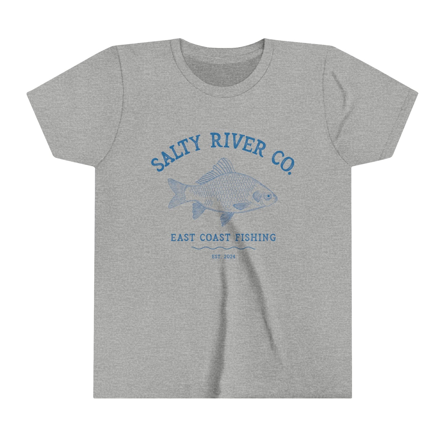 Kids East Coast Fishing T-Shirt - Front Design