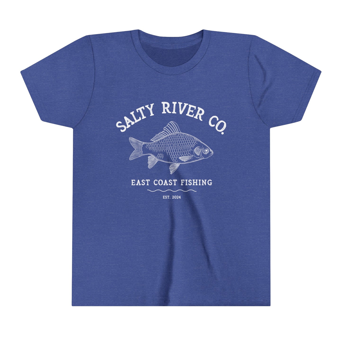 Kids East Coast Fishing T-Shirt - Front Design