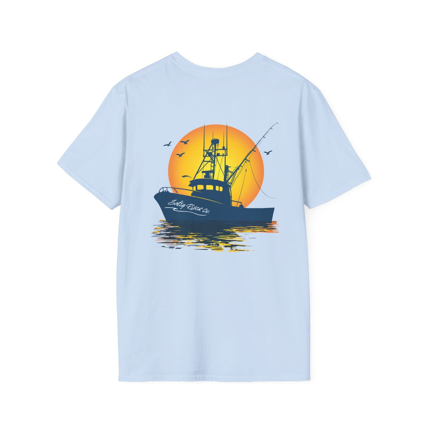 Boating Sunrise T-Shirt