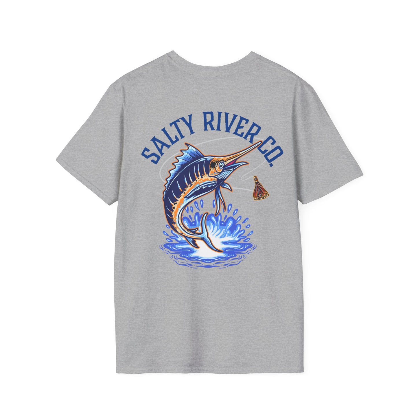 Salty River Marlin Fishing T-Shirt