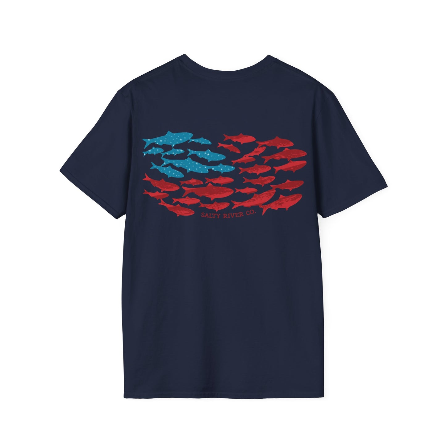 American Flag Fish T-Shirt