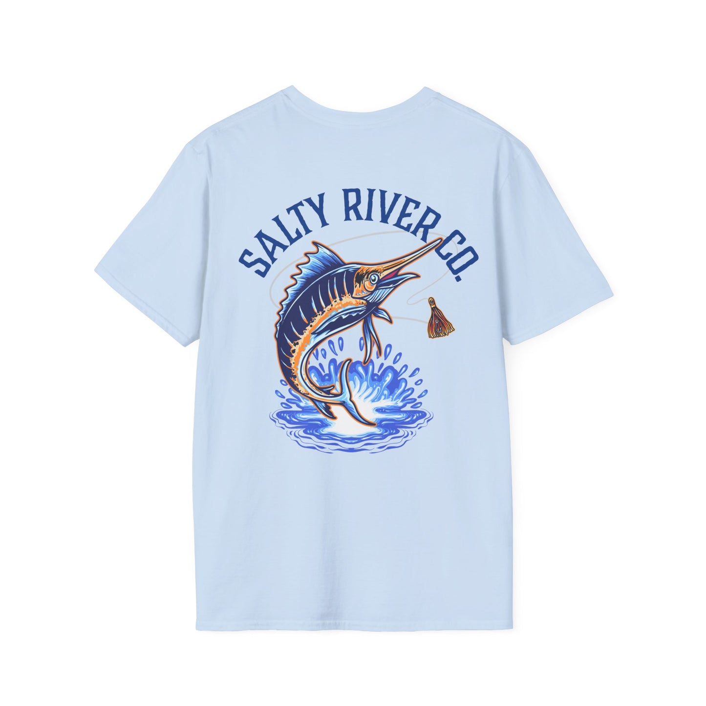 Salty River Marlin Fishing T-Shirt