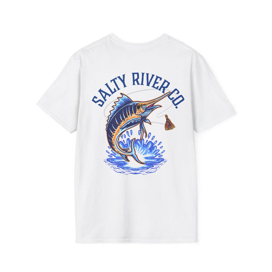 Salty River Marlin Fishing T-Shirt