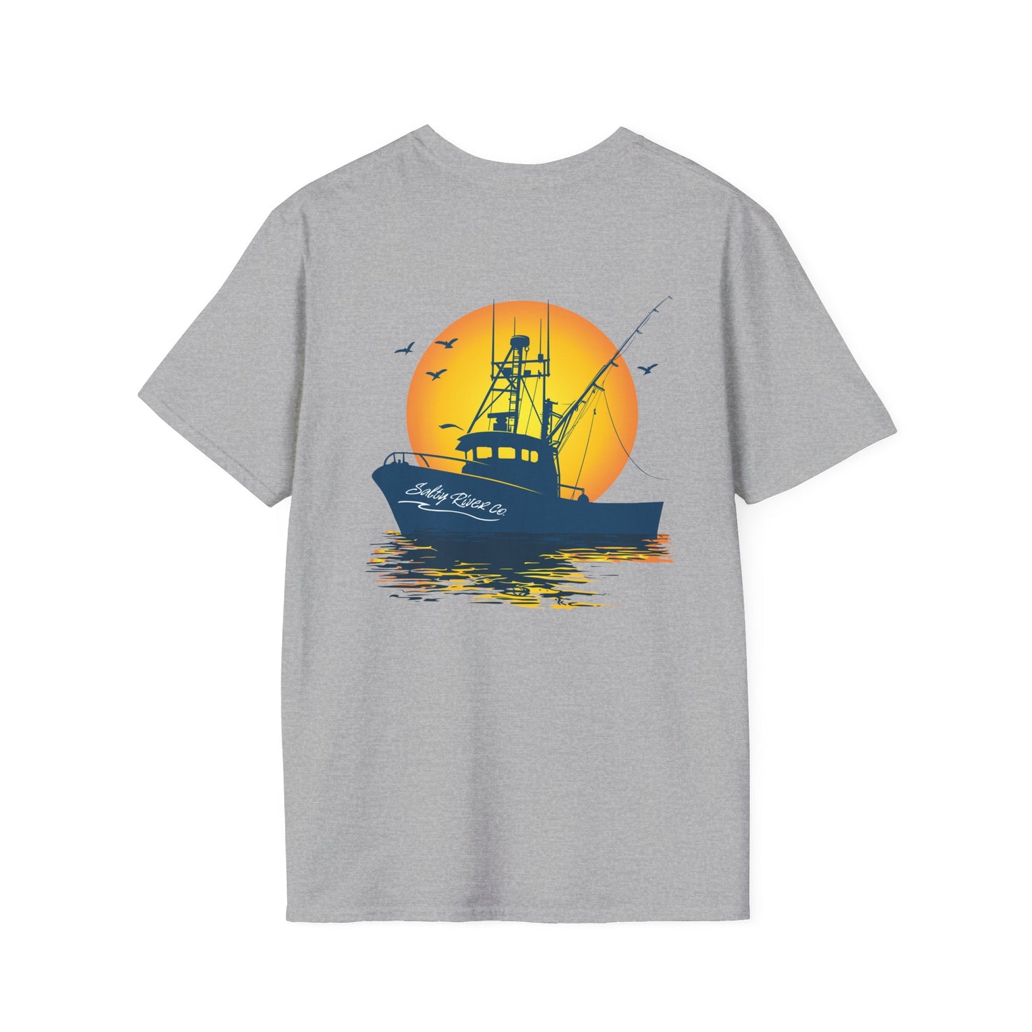 Boating Sunrise T-Shirt