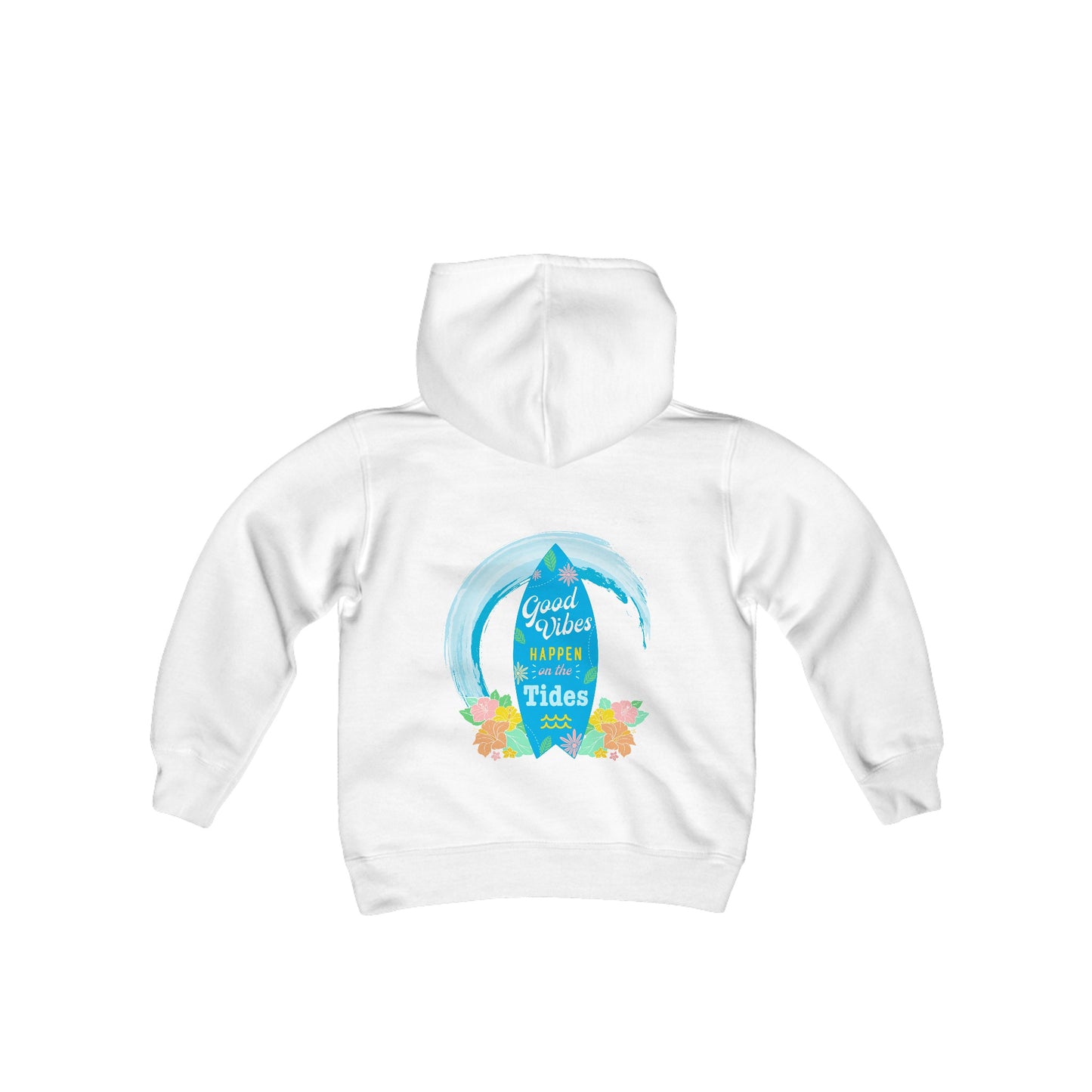 Kids Good Vibes Surfing Hoodie