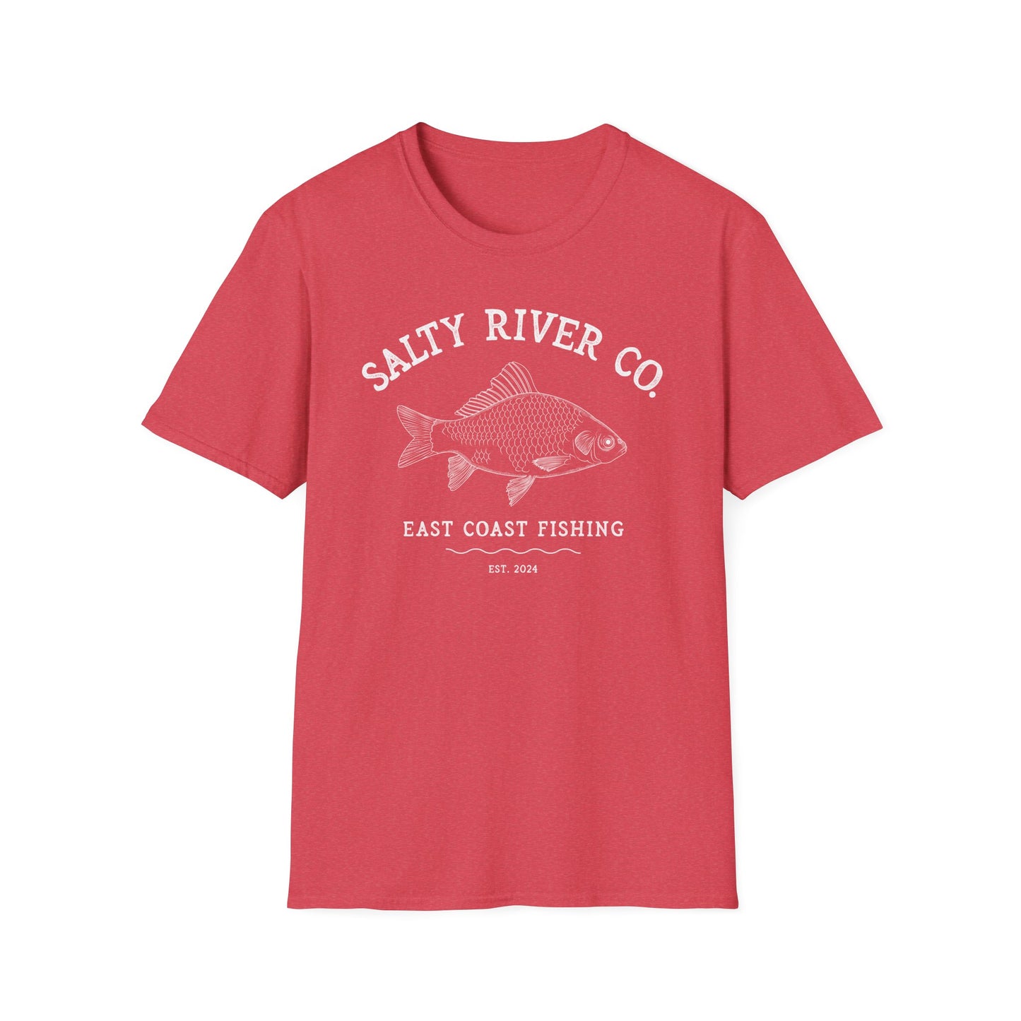 East Coast Fishing T-Shirt - Front Design