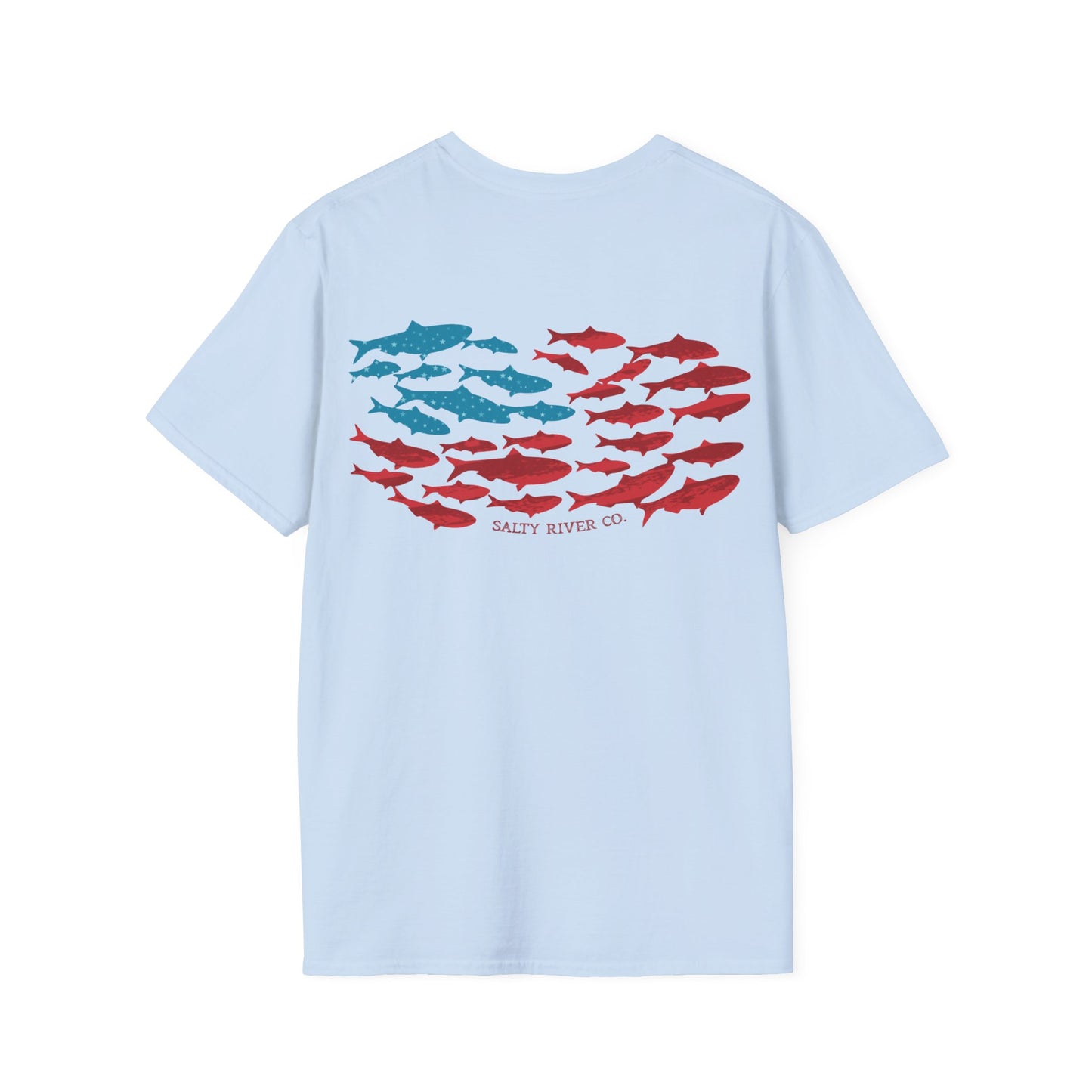 American Flag Fish T-Shirt