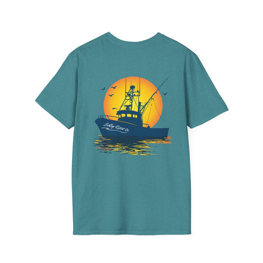 Boating Sunrise T-Shirt