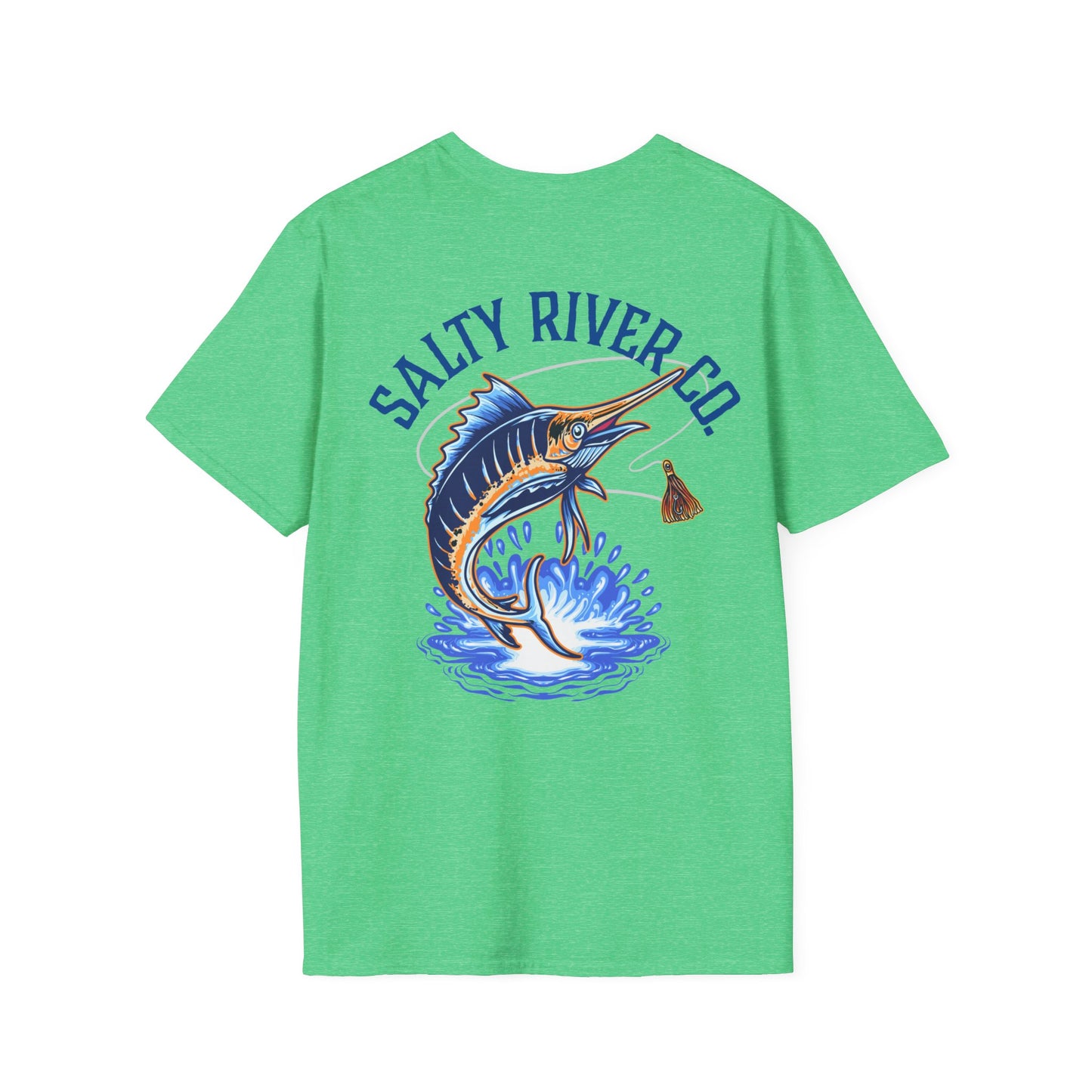 Salty River Marlin Fishing T-Shirt