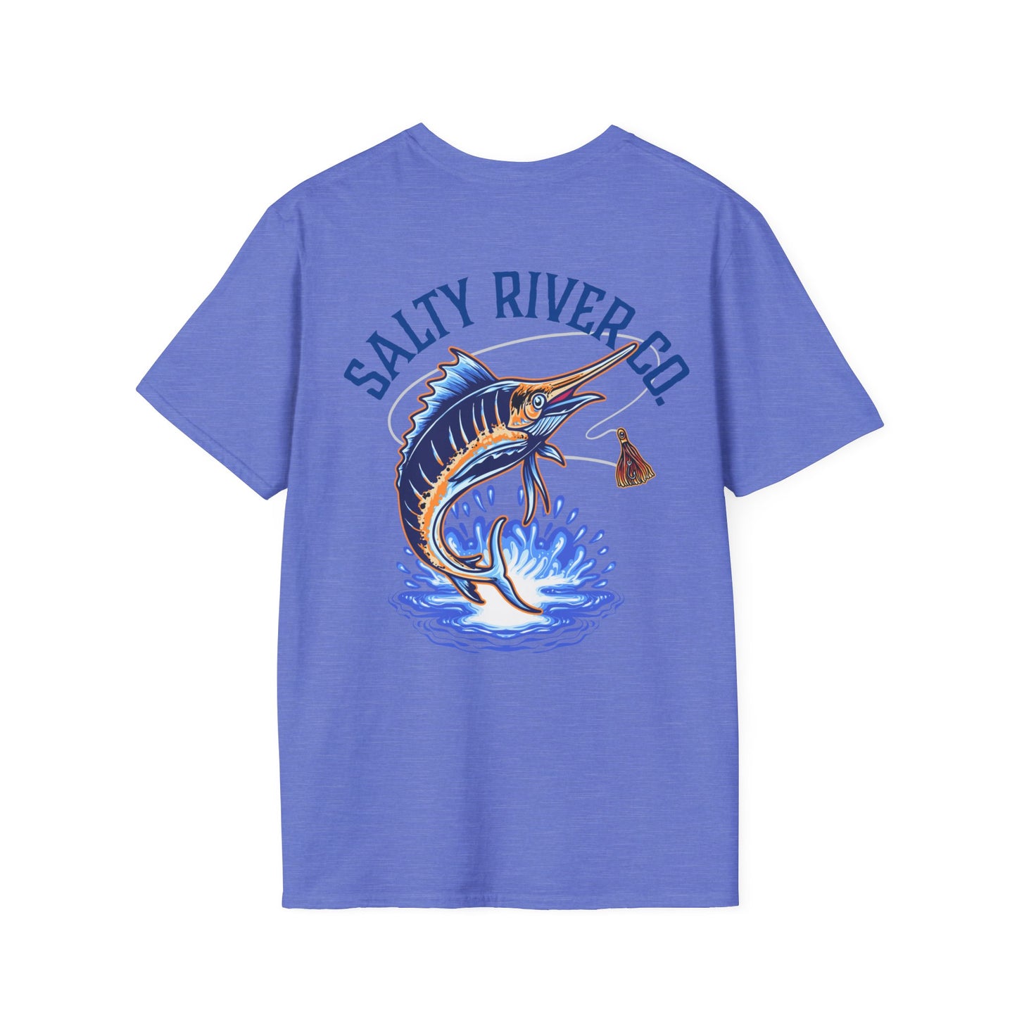 Salty River Marlin Fishing T-Shirt