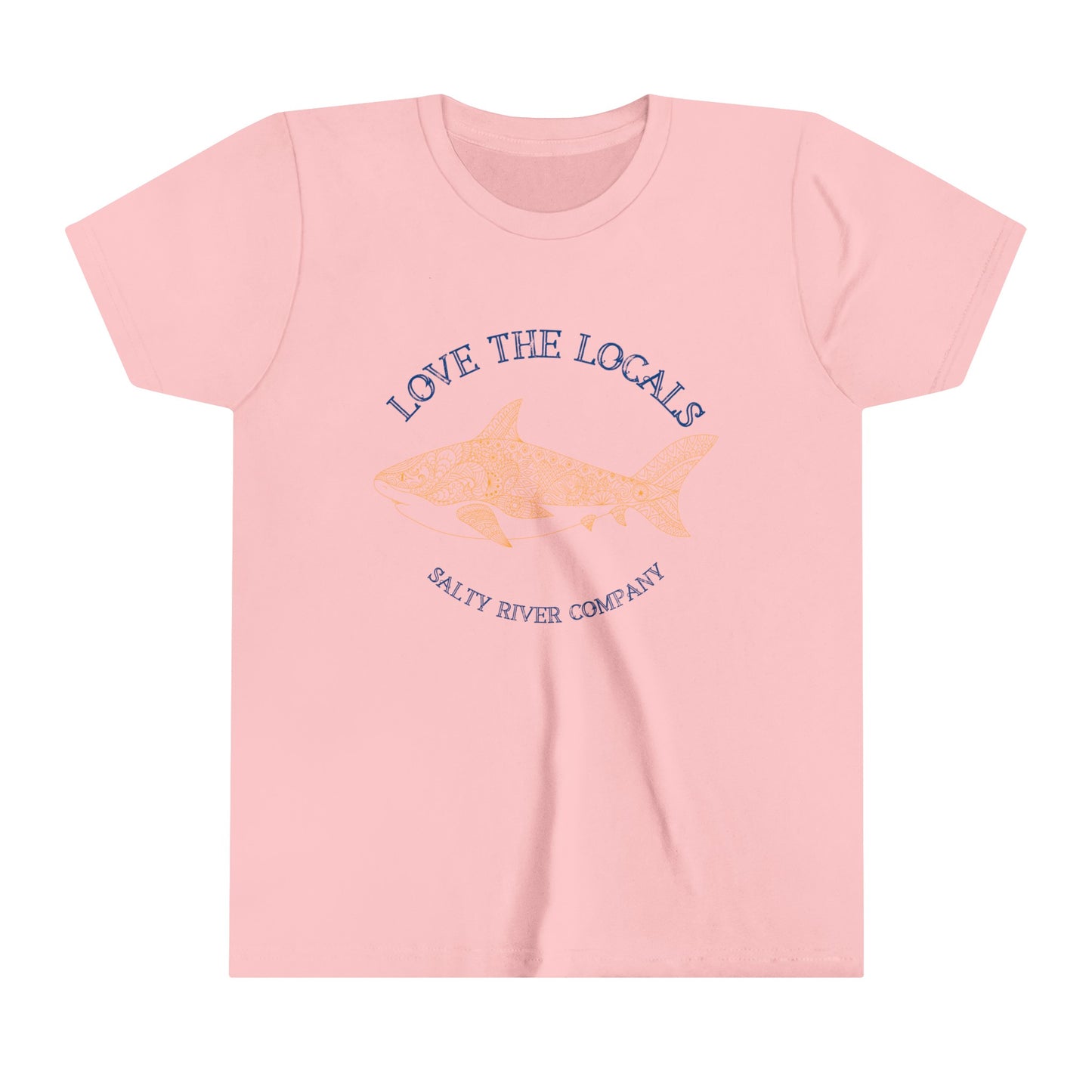 Kids Love The Locals Shark T-Shirt - Front Design