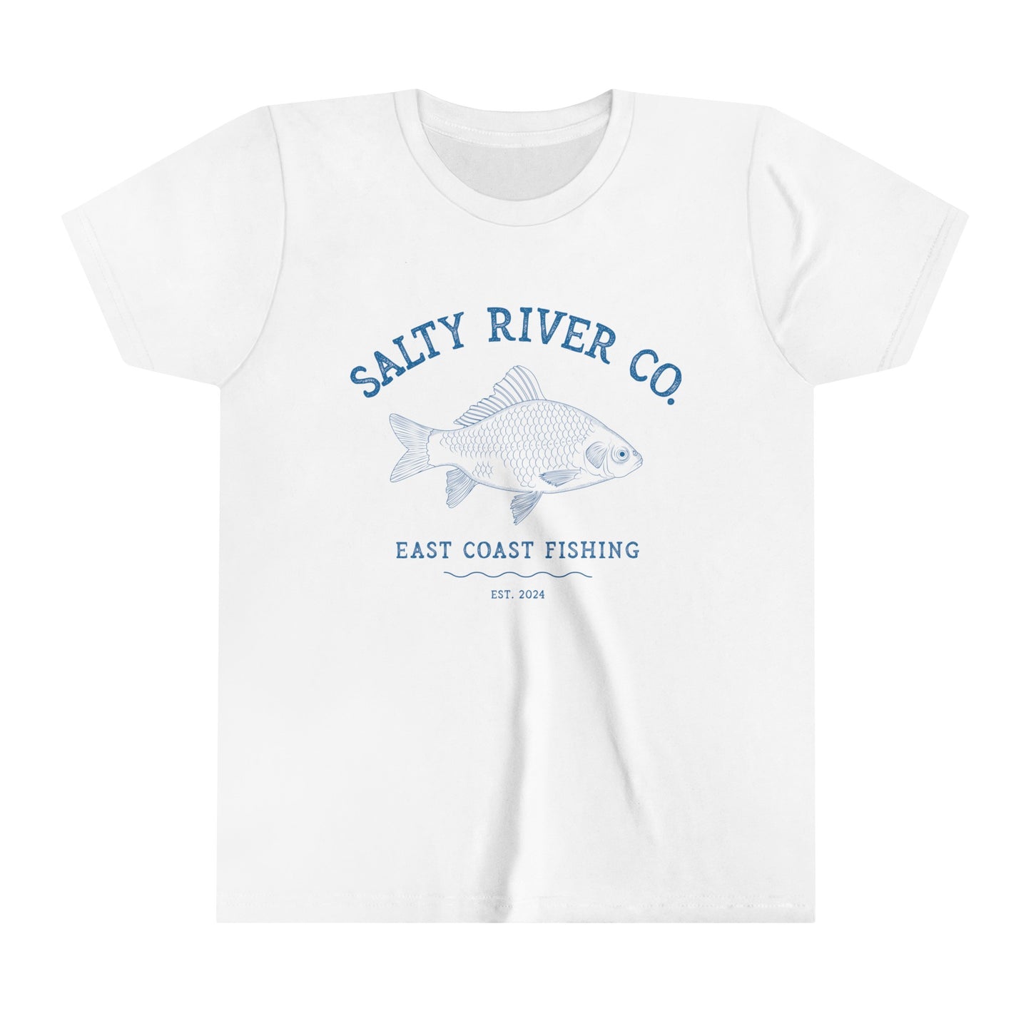 Kids East Coast Fishing T-Shirt - Front Design