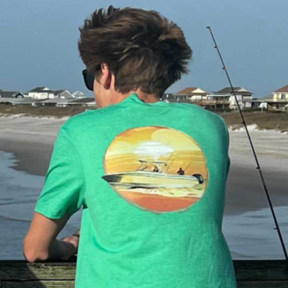 Boating Sunset T-Shirt